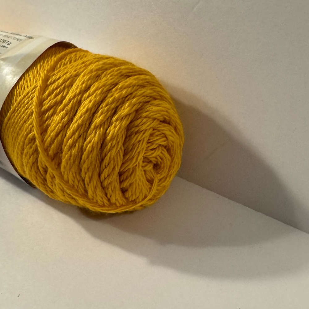 1 Partial Skein - Caron Simply Soft Yarn - Gold - Picture 2 of 5